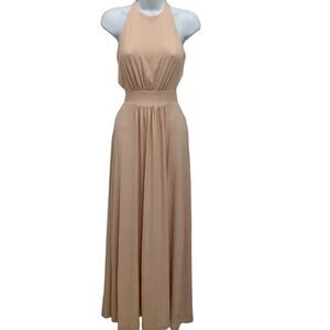 Susana Monaco Pale Pink Maxi dress size XS